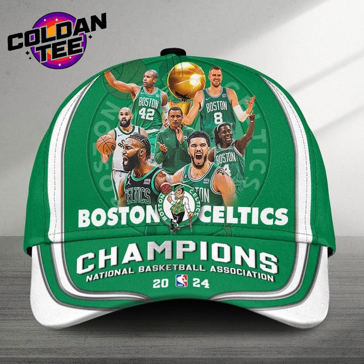 Boston Celtics National Basketball Association Champions 2024 Boston Proud Cap Wbc1020