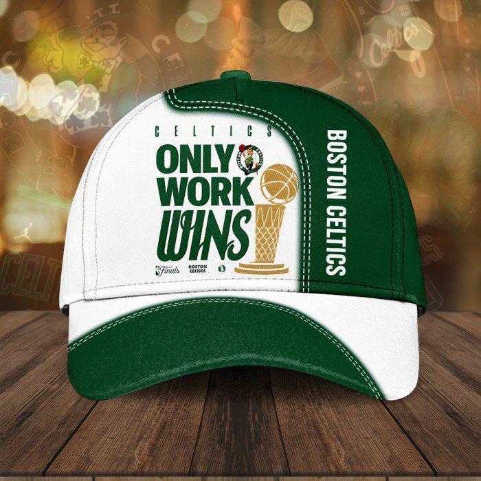 Boston Celtics Only Work Wins Classic Cap Gbc1136