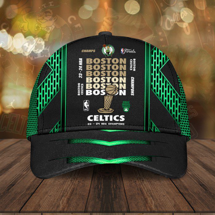 Boston Celtics Winner Nba 2024 Champion Final Classic Cap Gbc1135