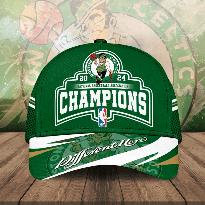 Boston Celtics Winner Nba 2024 Champion Final Classic Cap Gbc1139