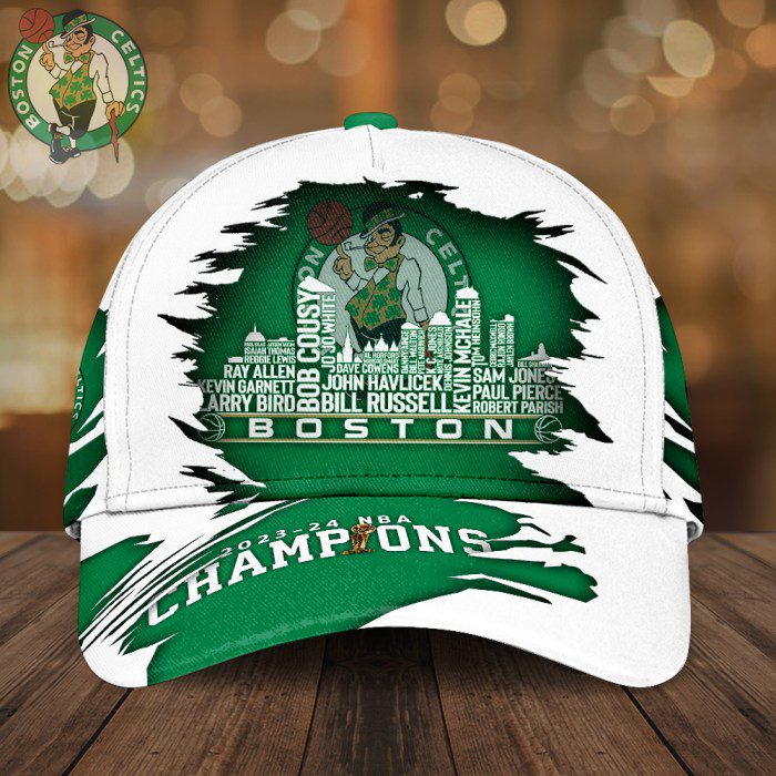 Boston Celtics Winner Nba 2024 Champion Final Classic Cap Gbc1140