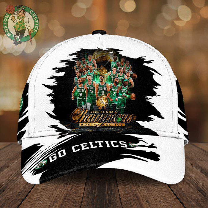 Boston Celtics Winner Nba 2024 Champion Final Classic Cap Gbc1150
