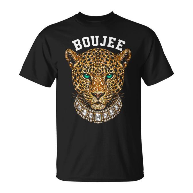 Boujee Leopard Big Cat Lover T-Shirt