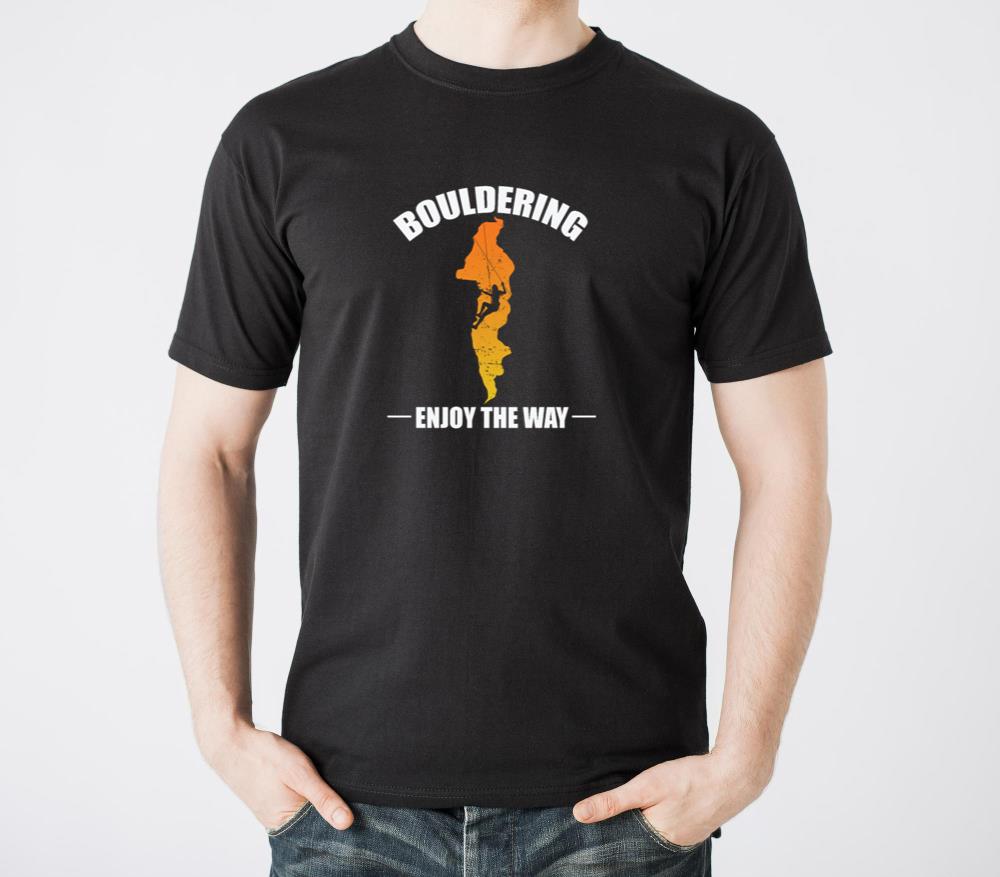 Bouldering enjoy the Way - Unisex Standard T-Shirt
