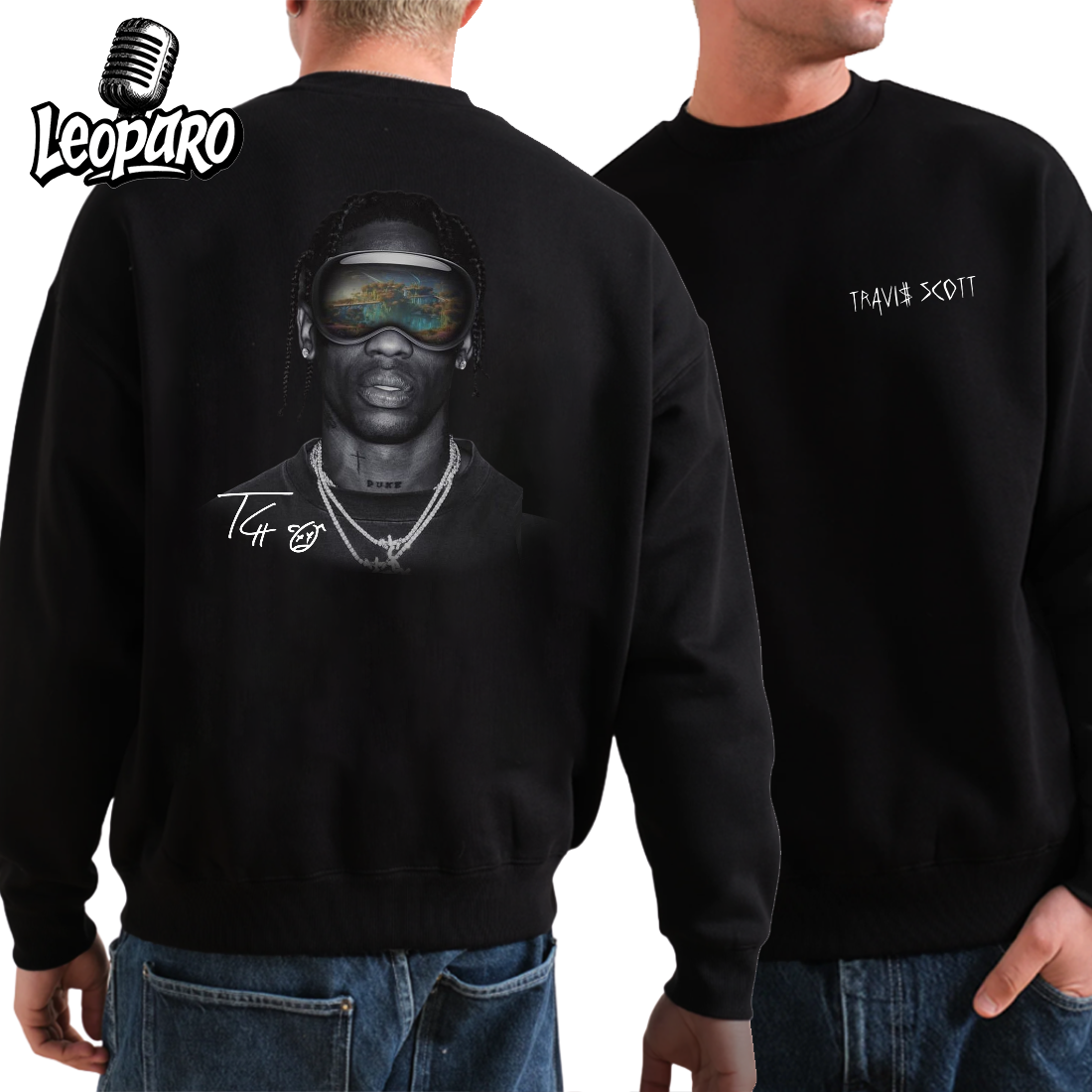 Travis Scott Big Face Sweatshirt
