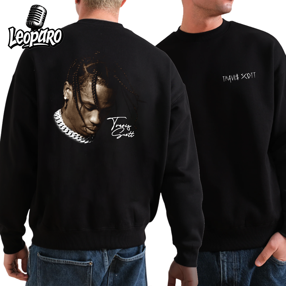 Travis Scott Big Face Sweatshirt