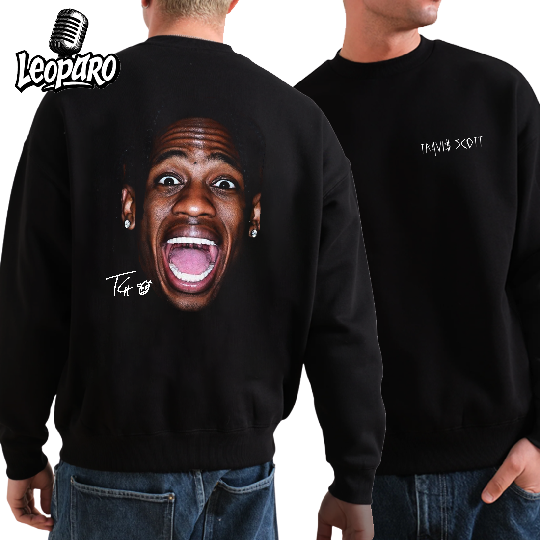 Travis Scott Big Face Sweatshirt