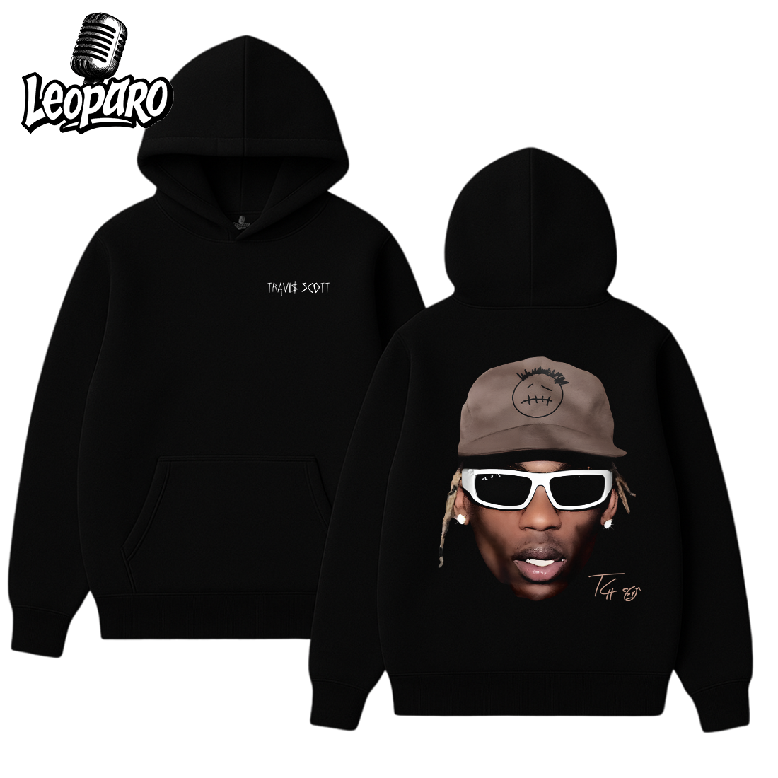 Travis Scott Big Face Hoodie