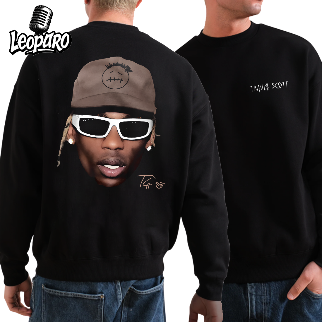Travis Scott Big Face Sweatshirt