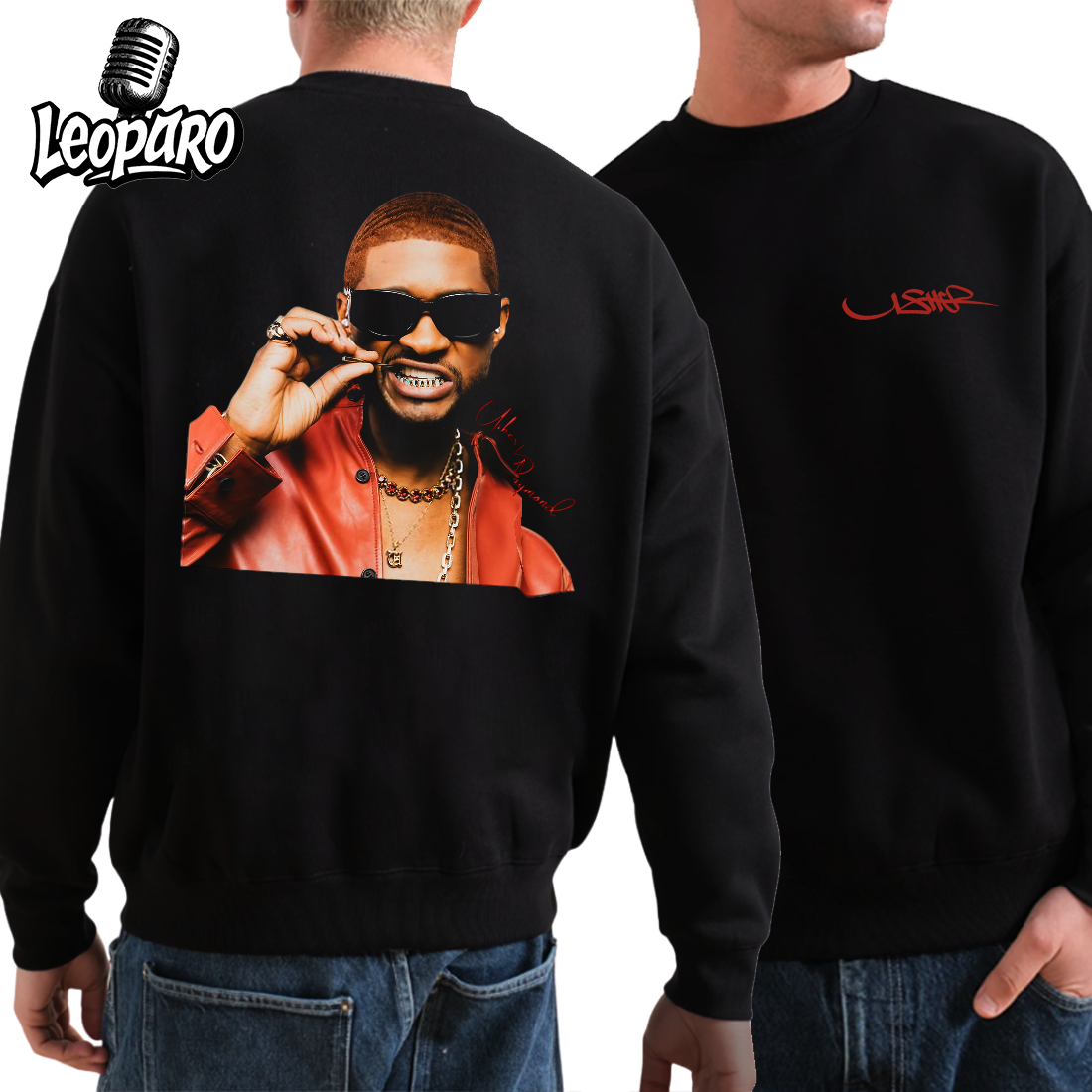 Usher Big Face Sweatshirt