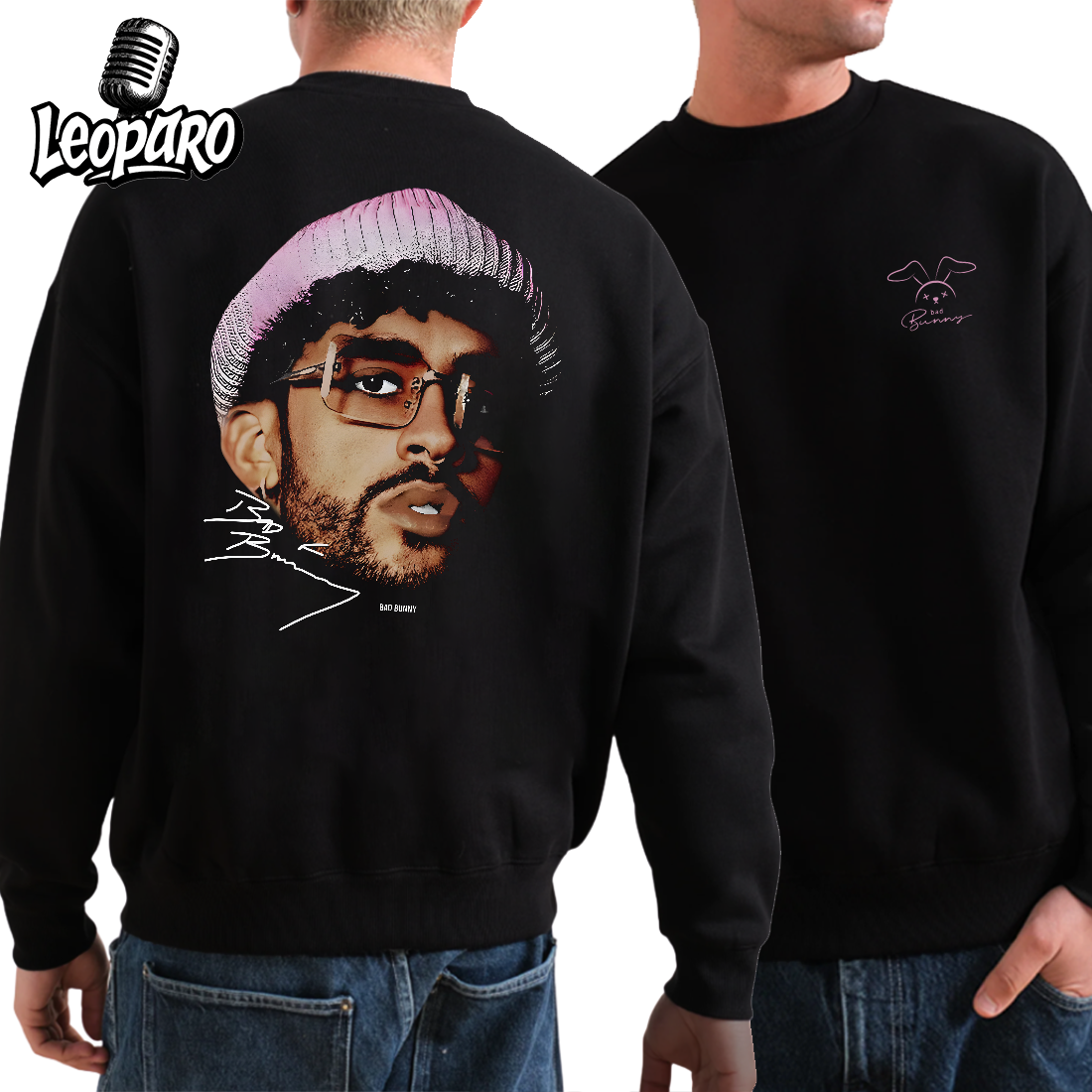 Bad Bunny Big Face Sweatshirt
