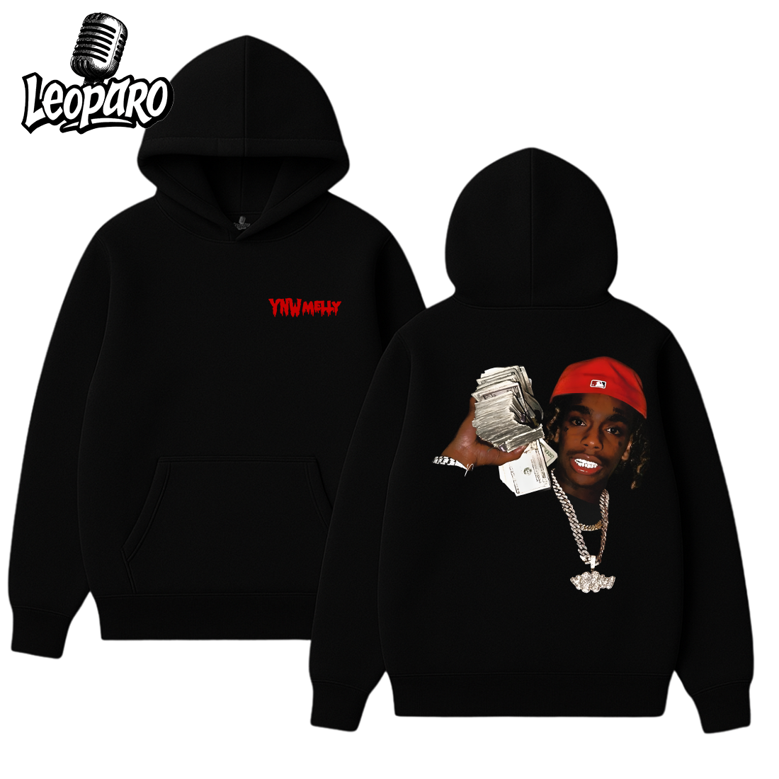 Ynw Melly Big Face Hoodie