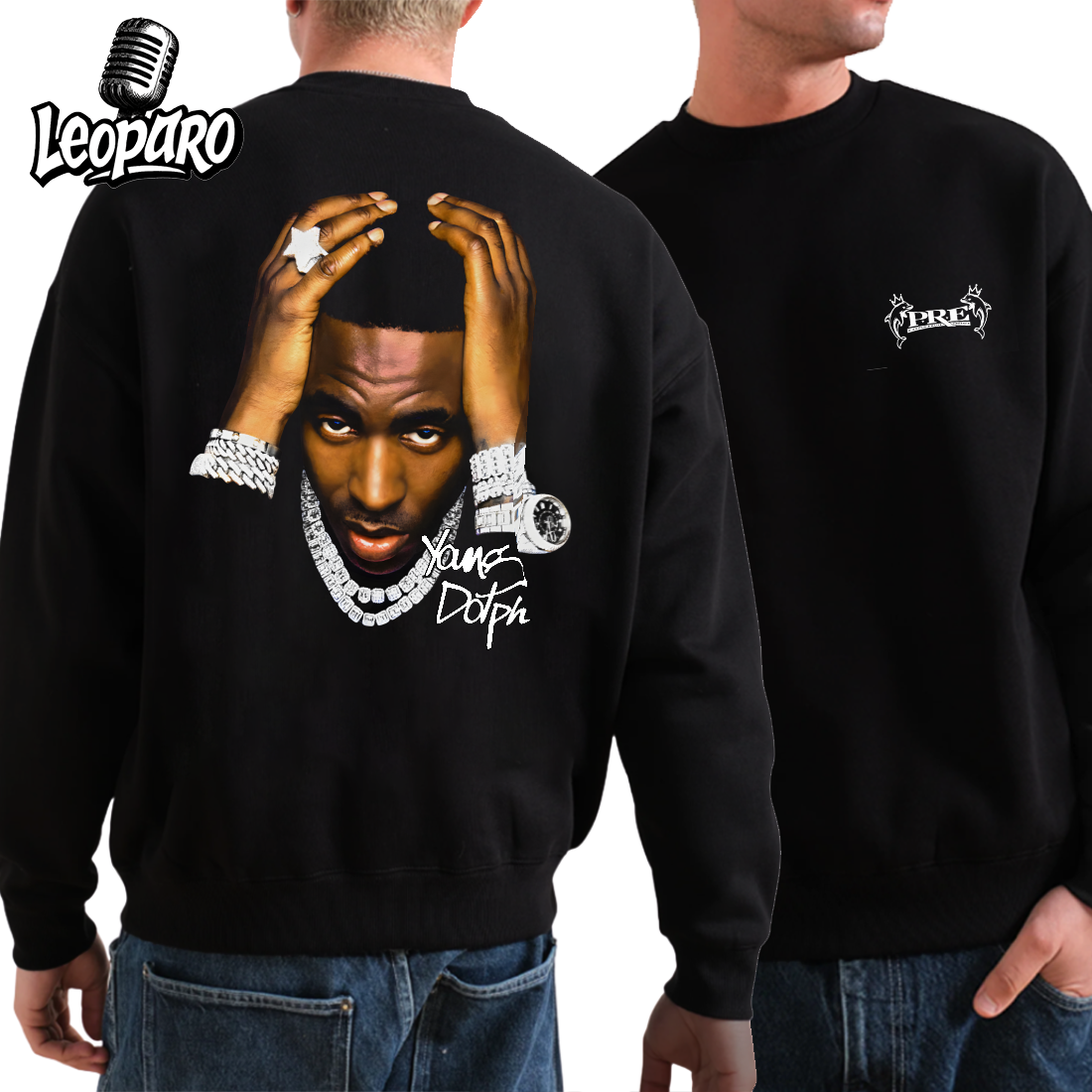 Young Dolph Big Face Sweatshirt