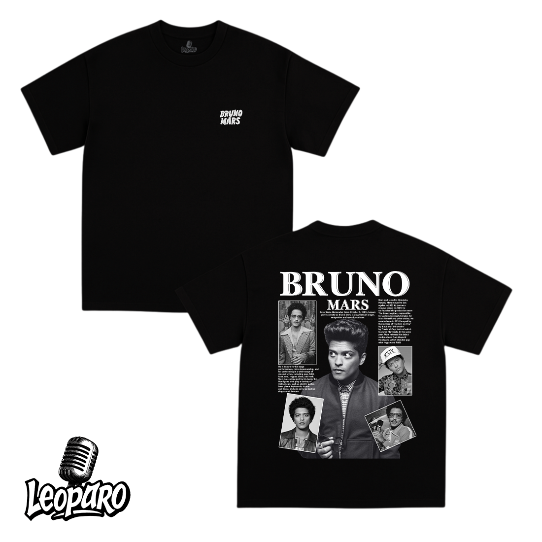 Bruno Mars Graphic Tee
