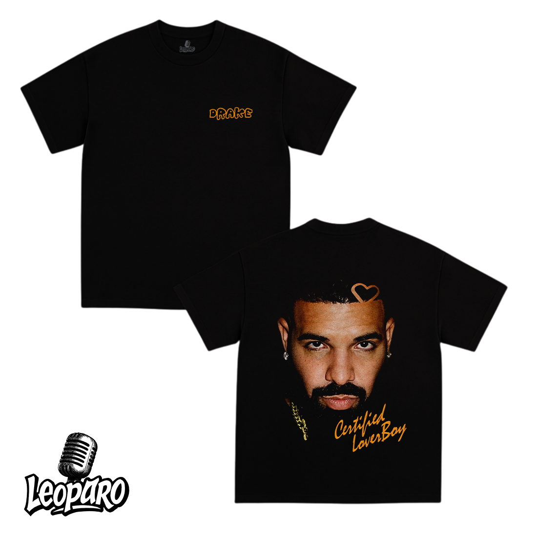Drake Certified Lover Boy Big Face Graphic Tee