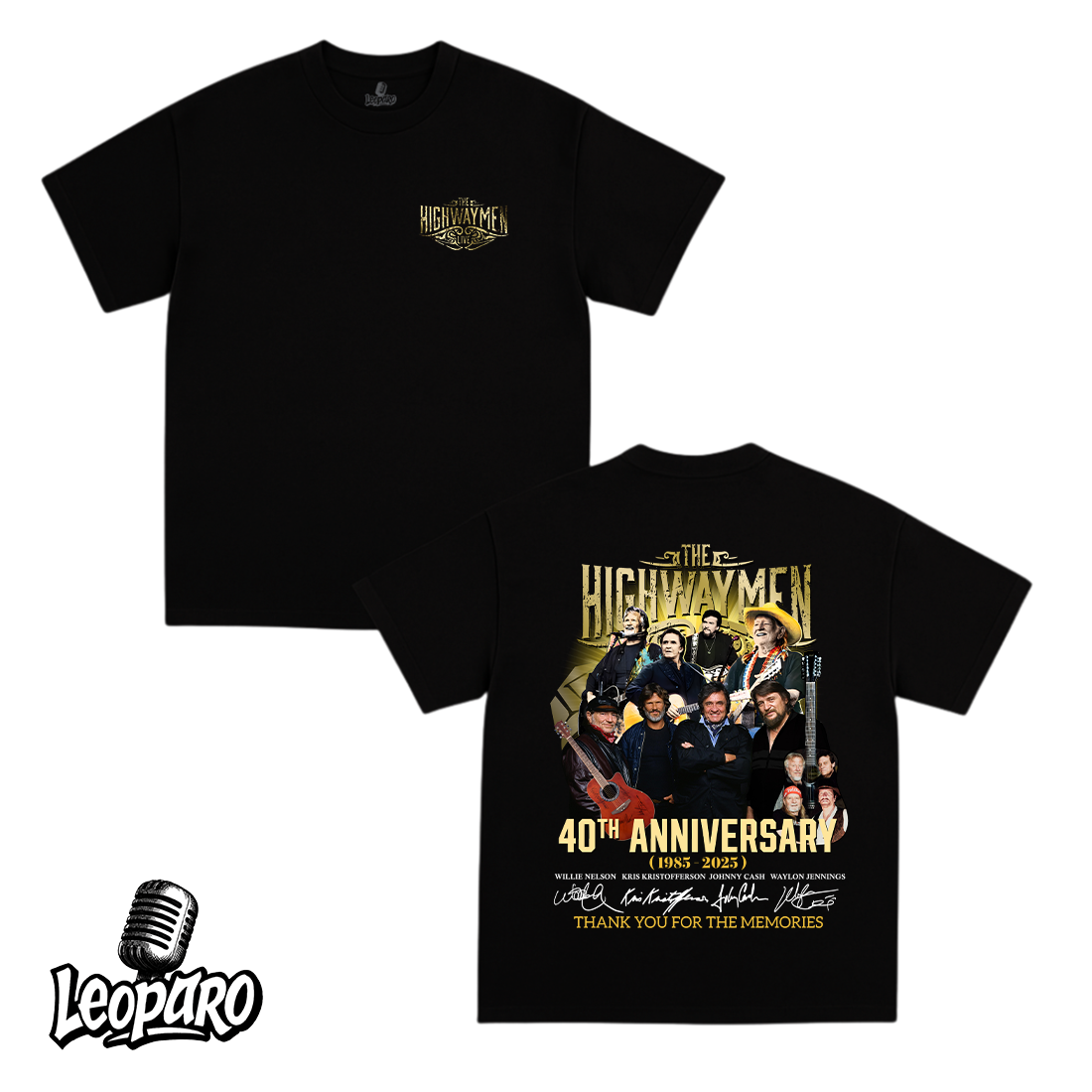 Highwaymen Tour 2025 Graphic Tee