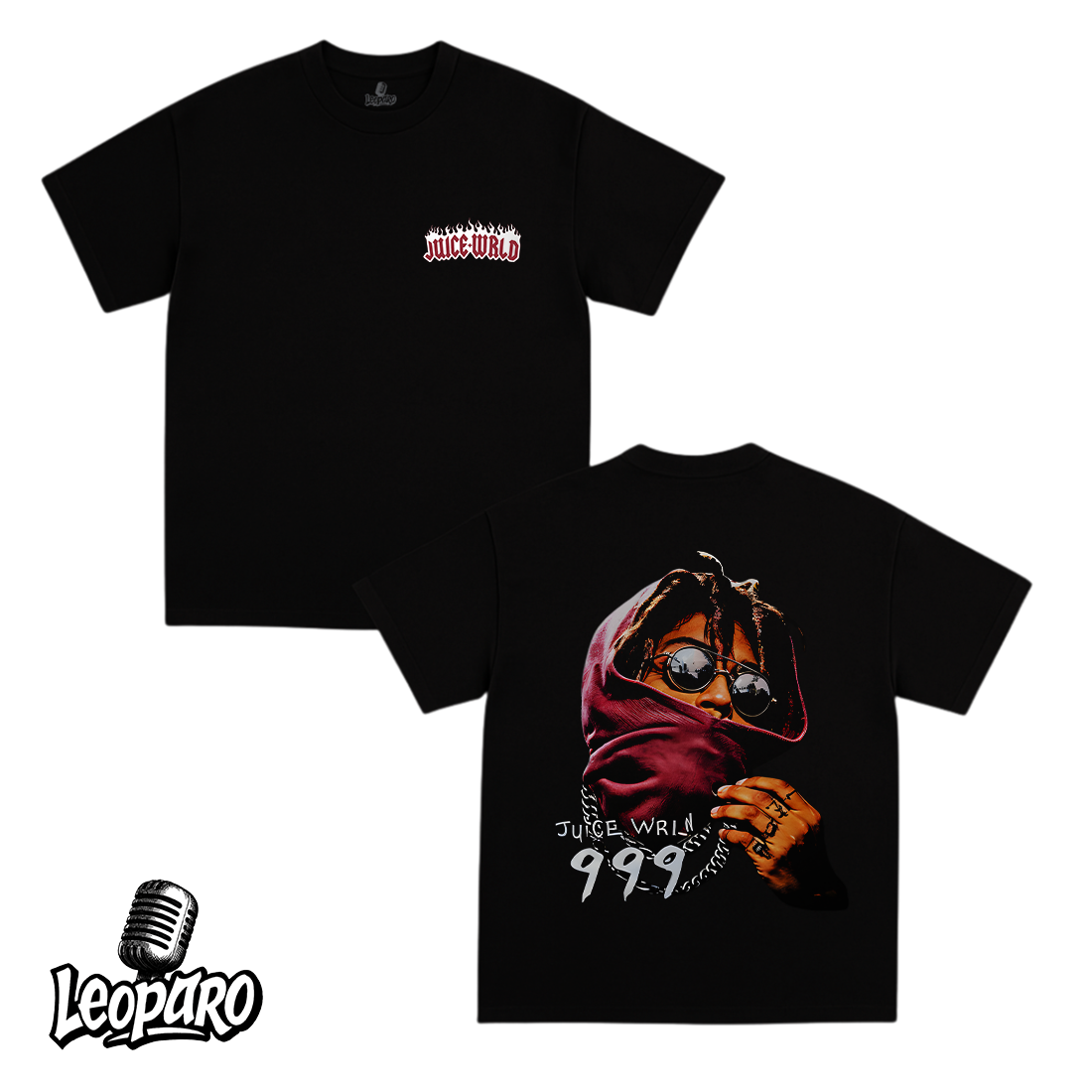 Juice Wrld 999 Big Face Graphic Tee