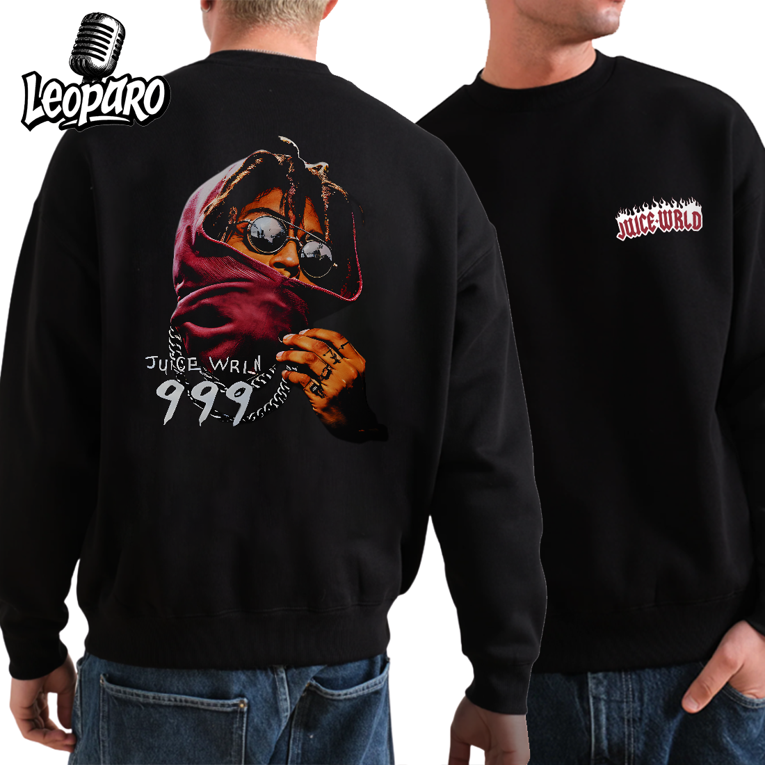 Juice Wrld 999 Big Face Sweatshirt