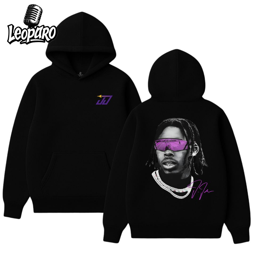 Justin Jefferson Big Face Hoodie