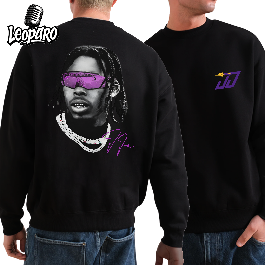 Justin Jefferson Big Face Sweatshirt