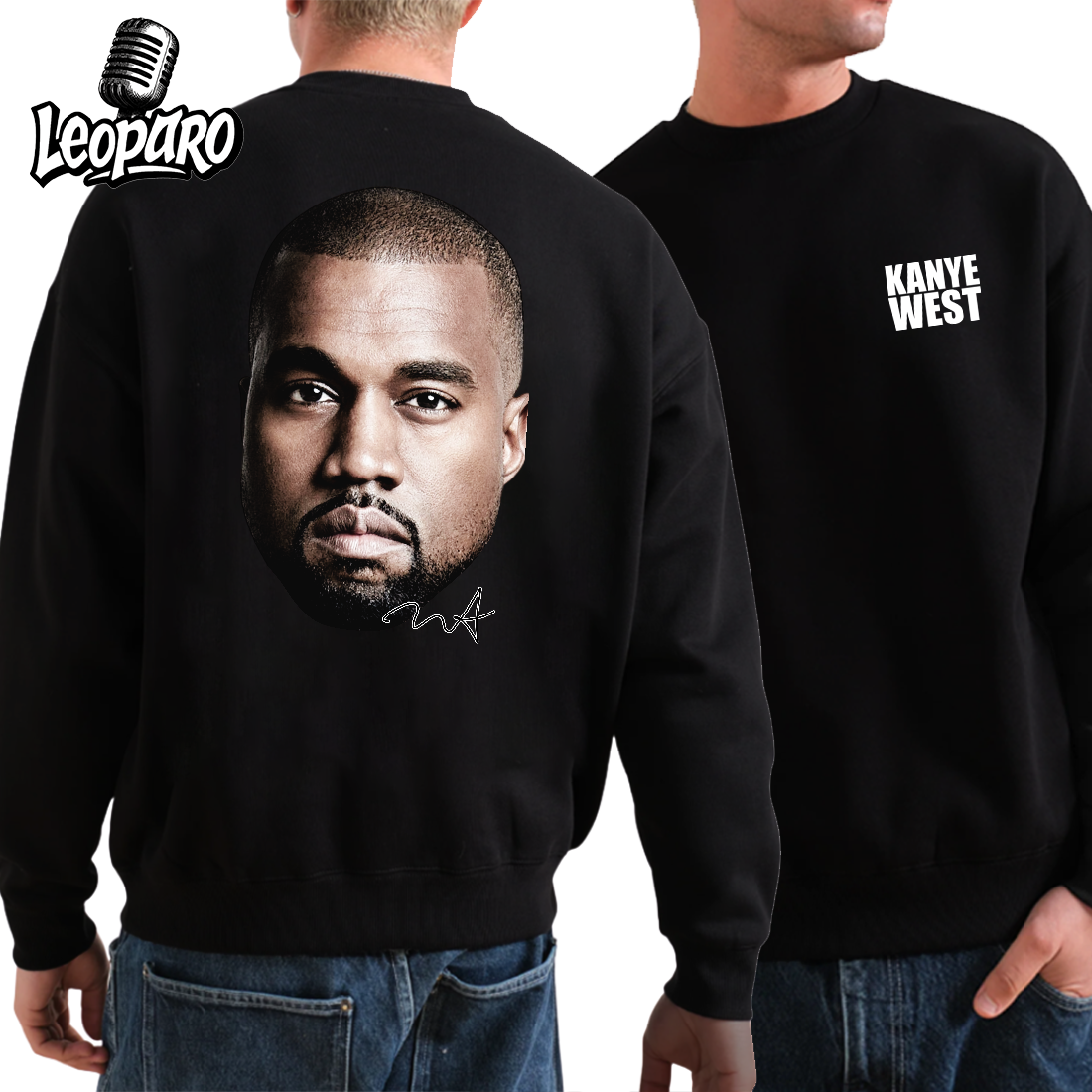 Kanye West Big Face Sweatshirt