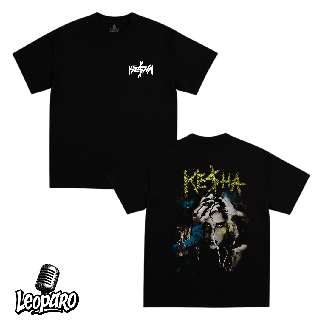 Kesha Big Face Graphic Tee