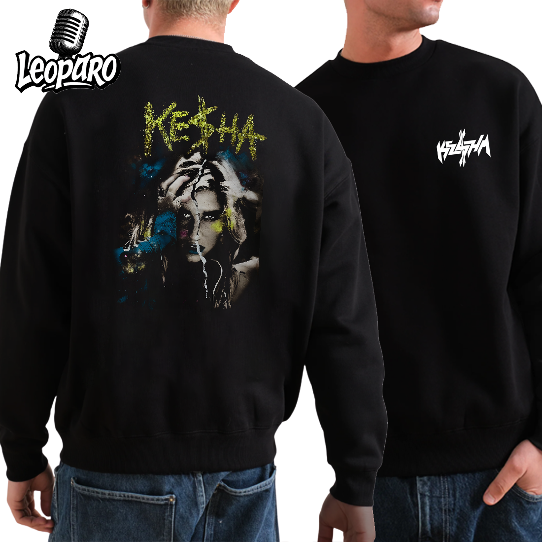 Kesha Big Face Sweatshirt