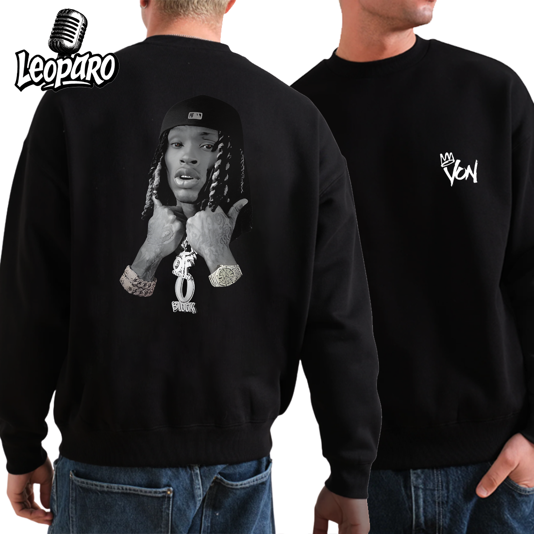 King Von Big Face Sweatshirt