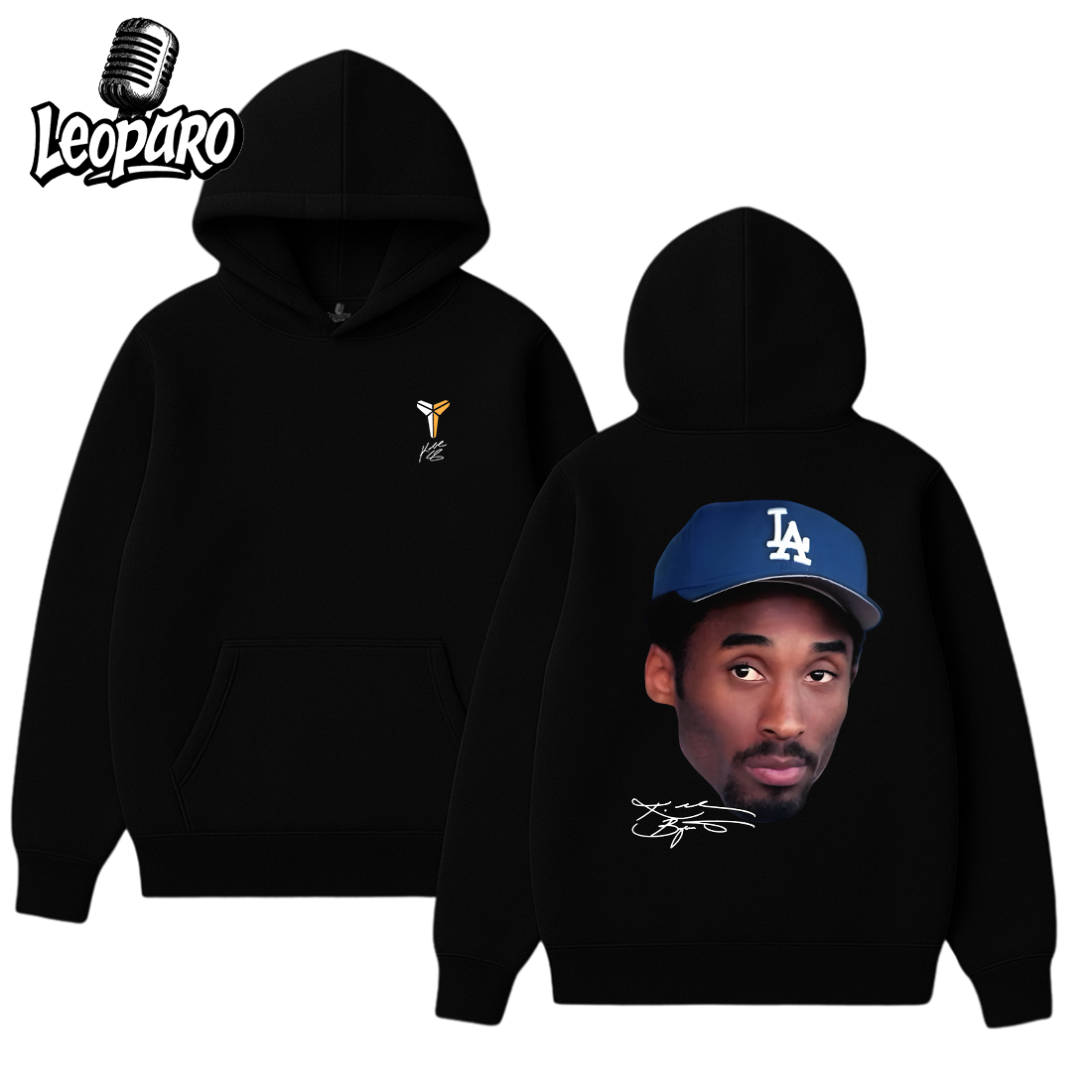 Kobe Bryant Big Face Hoodie