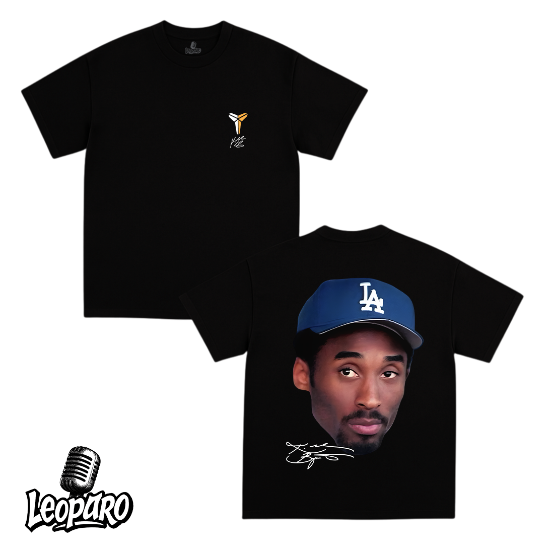 Kobe Bryant Big Face Graphic Tee