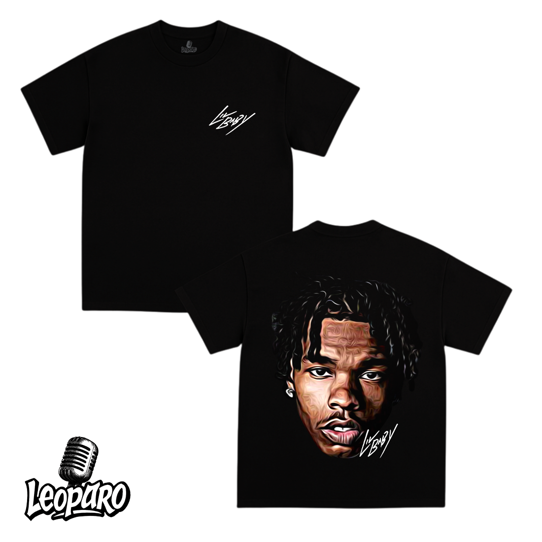 Lil Baby Big Face Graphic Tee