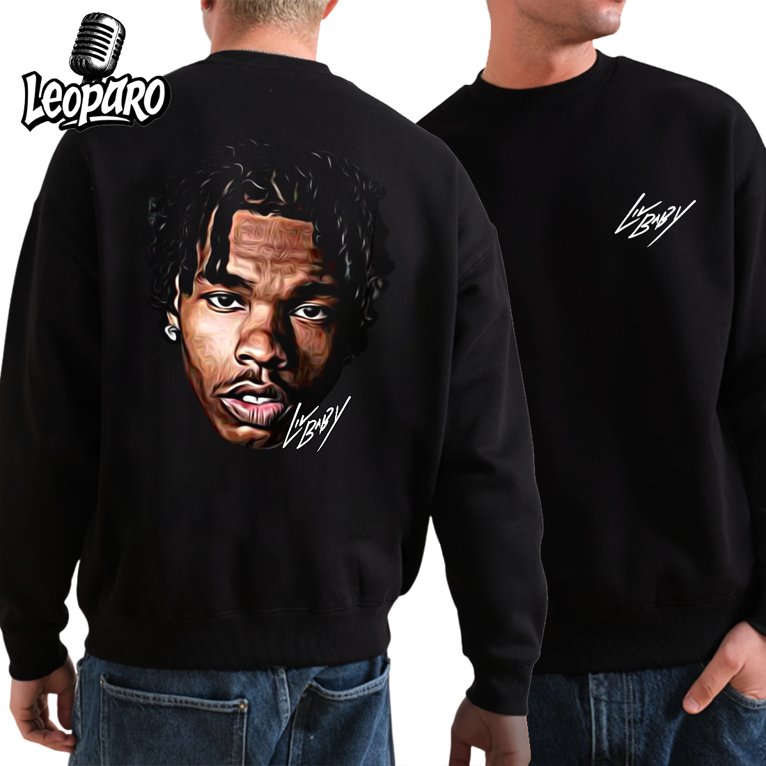 Lil Baby Big Face Sweatshirt