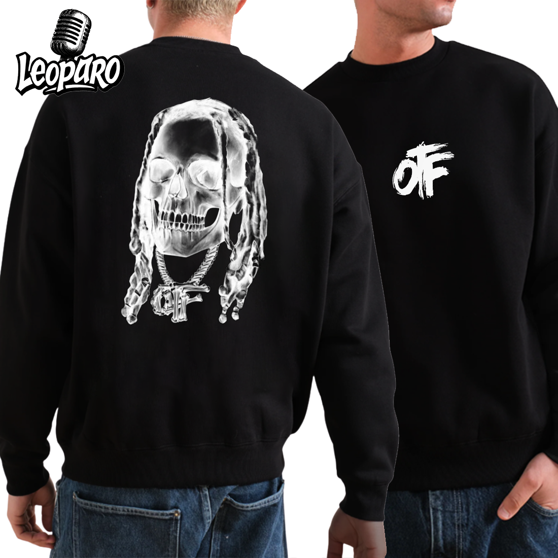 Lil Durk  Oft Big Face Sweatshirt