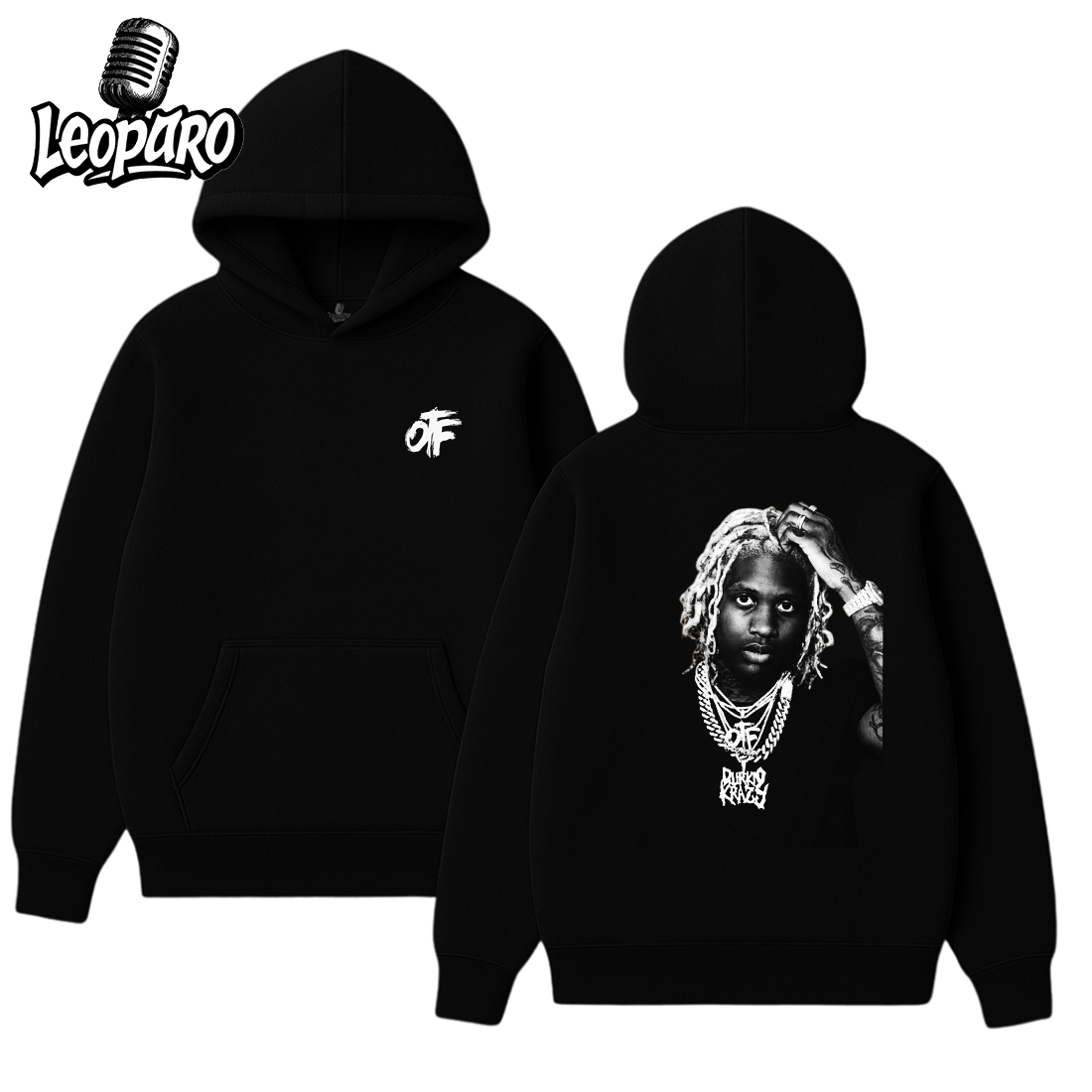 Lil Durk Big Face Hoodie