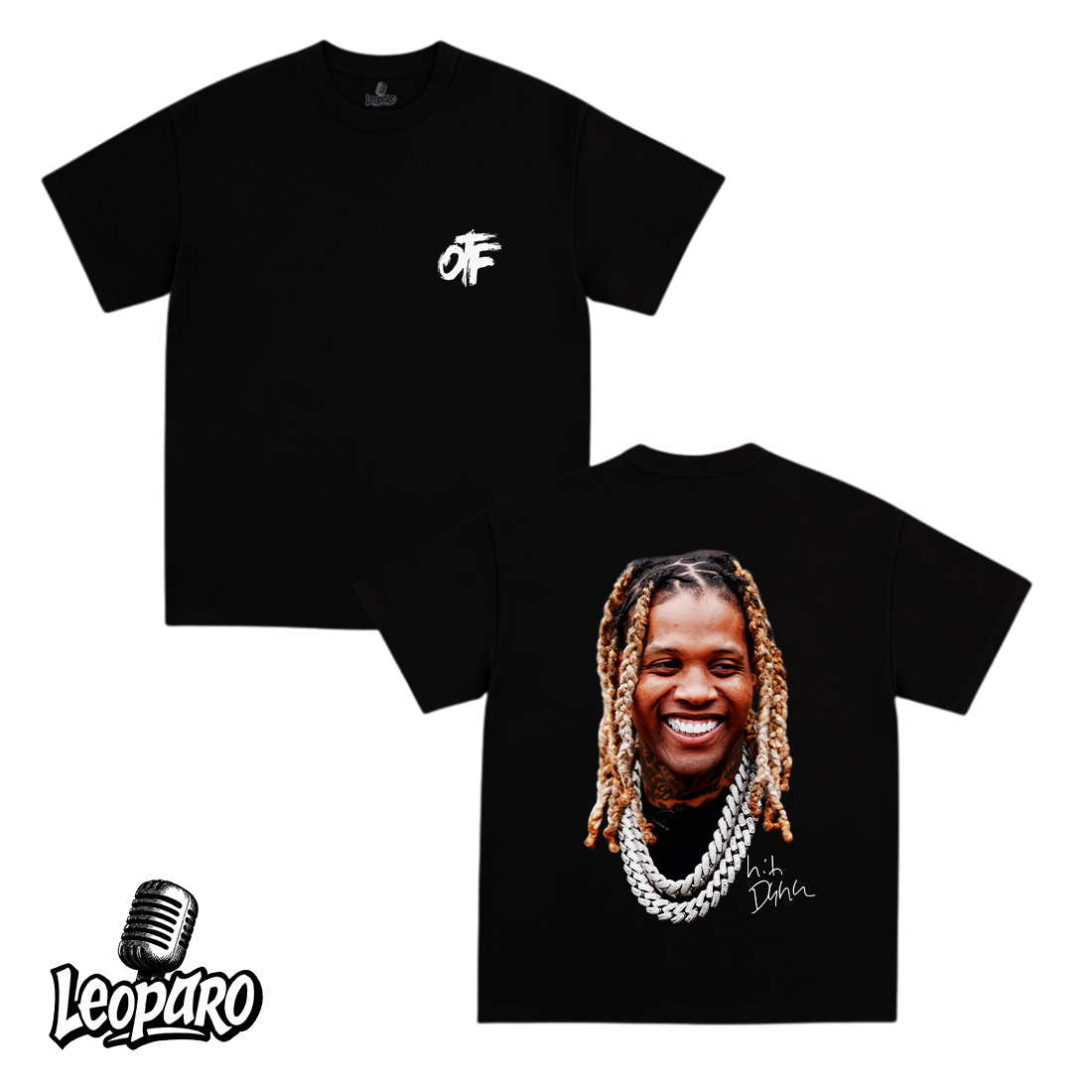 Lil Durk Big Face Graphic Tee