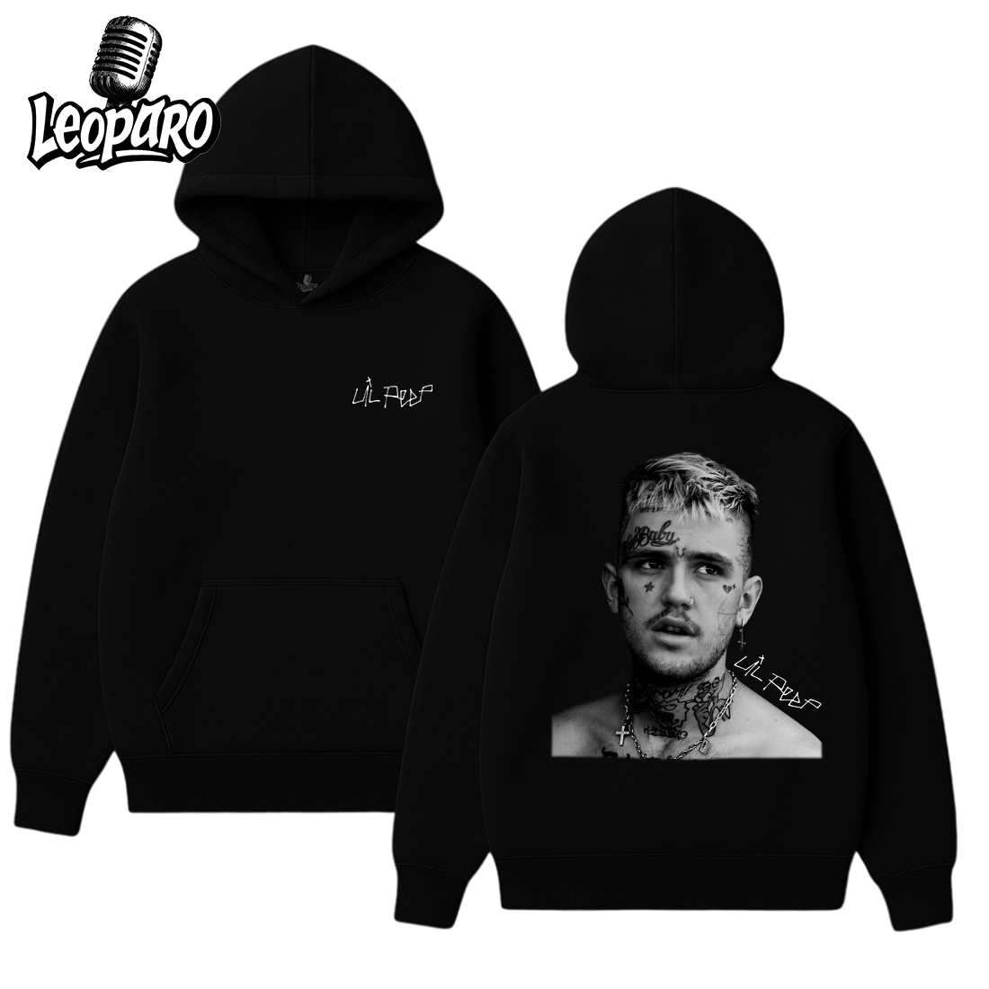 Lil Peep Big Face Hoodie