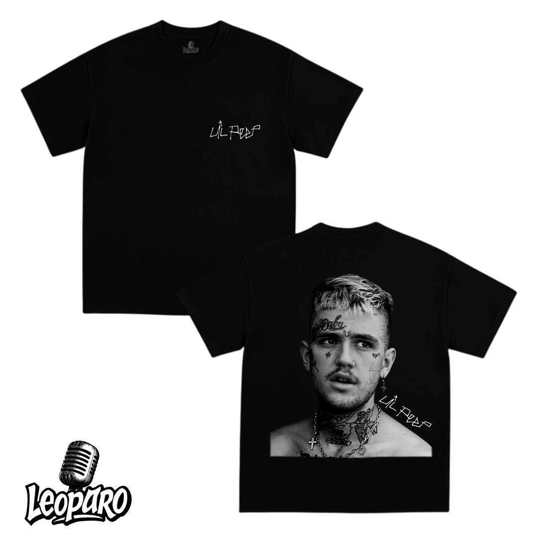 Lil Peep Big Face Graphic Tee