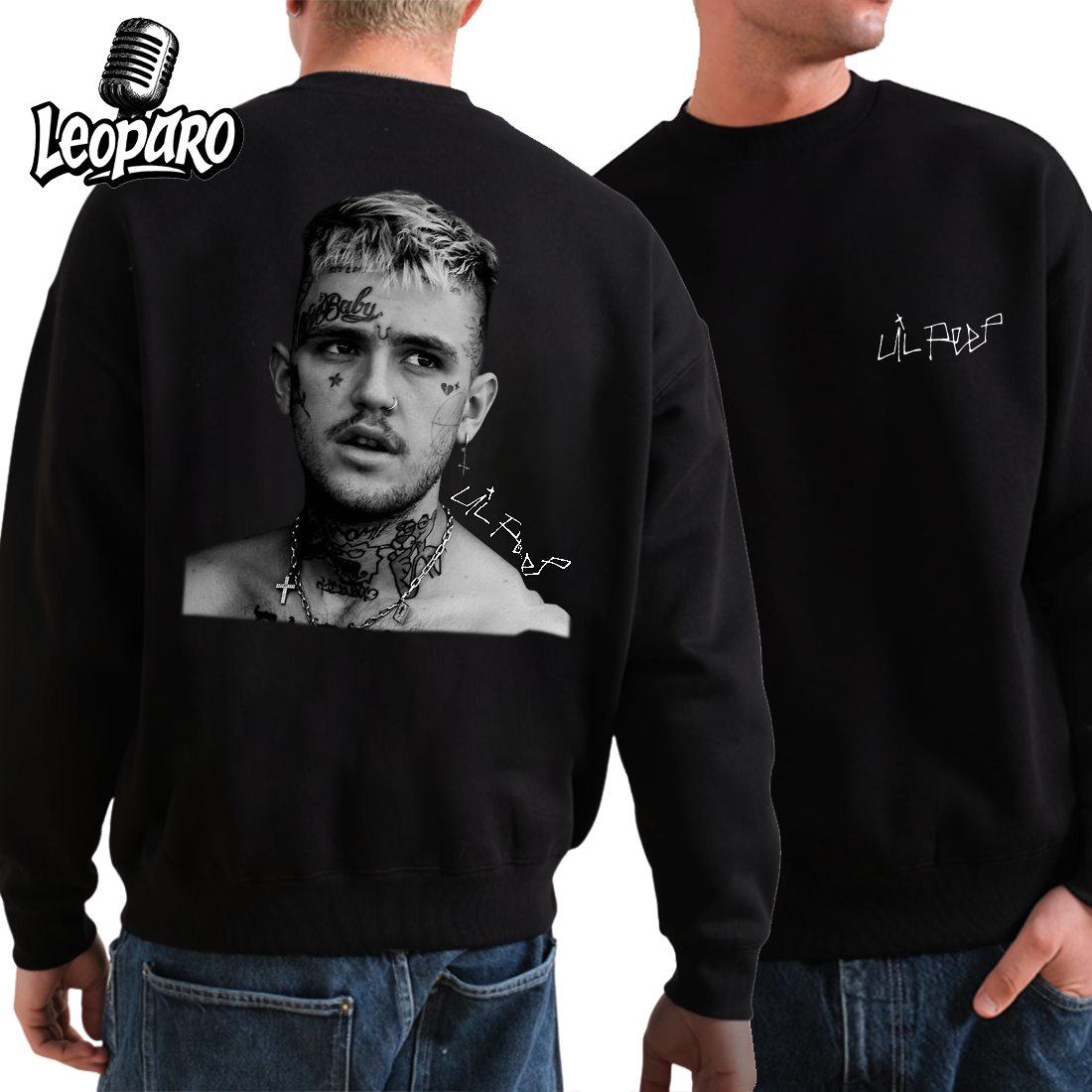Lil Peep Big Face Sweatshirt