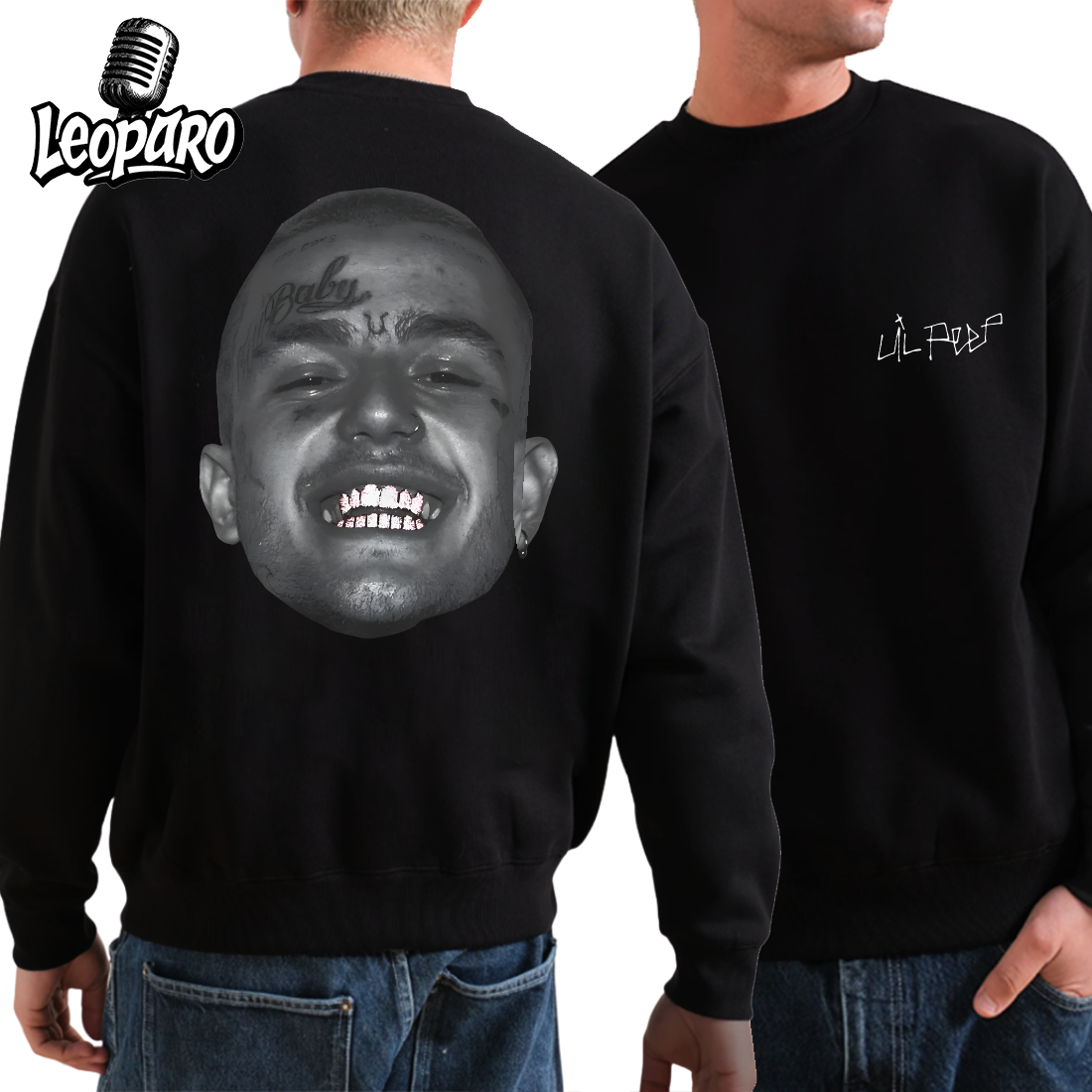 Lil Peep Big Face Sweatshirt