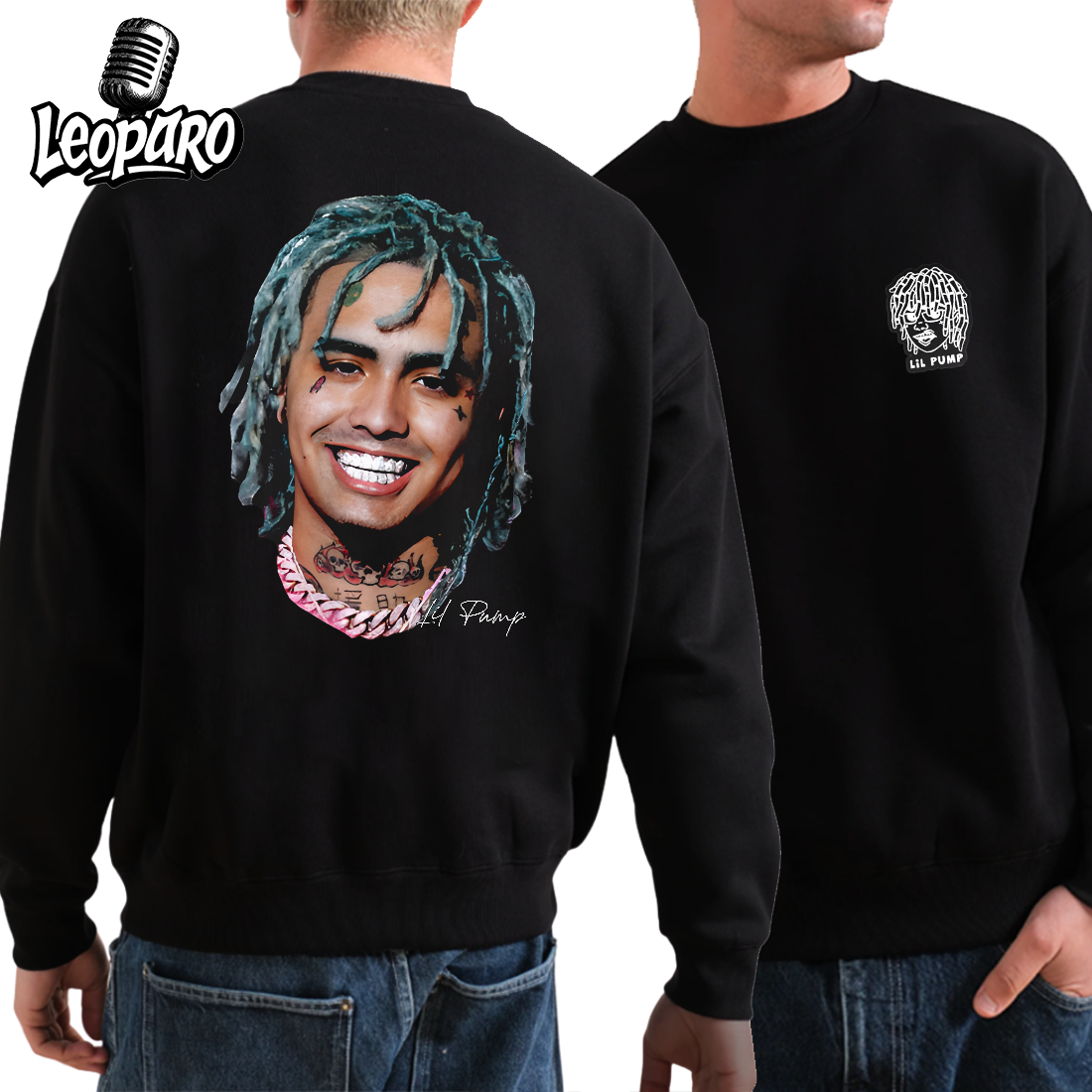 Lil Pump Big Face Sweatshirt
