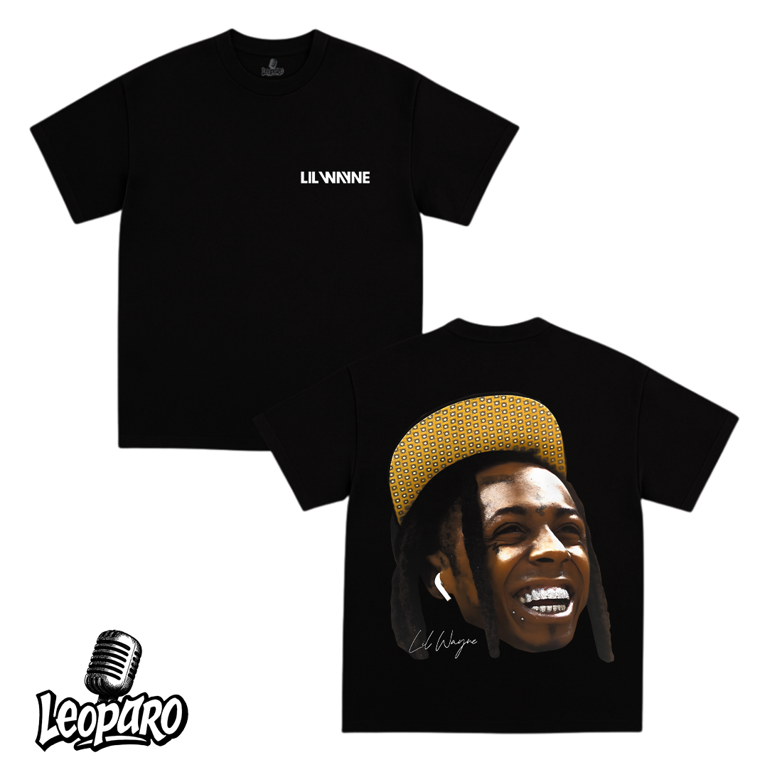 Lil Wayne Big Face Graphic Tee