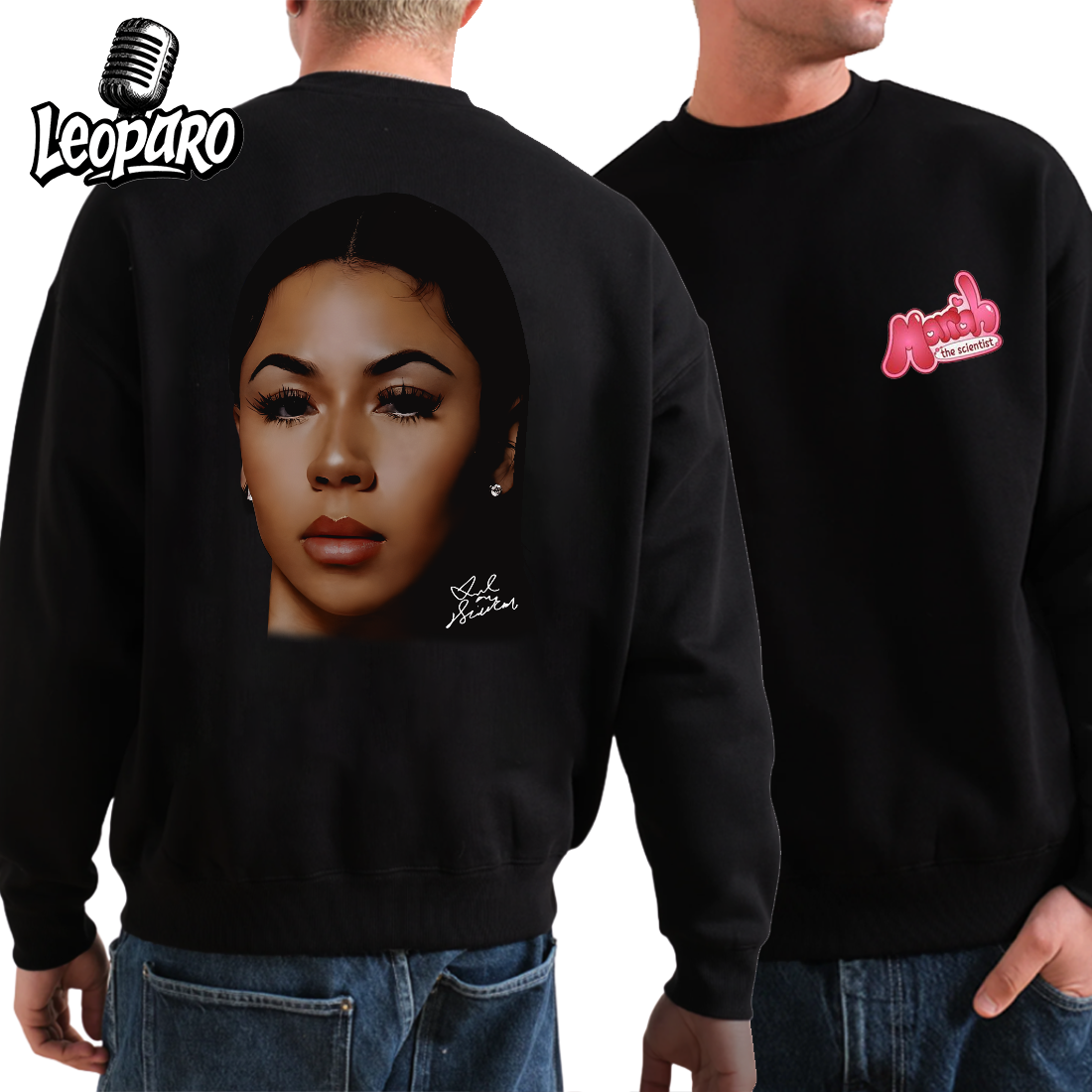 Mariah The Scientist Big Face Sweatshirt