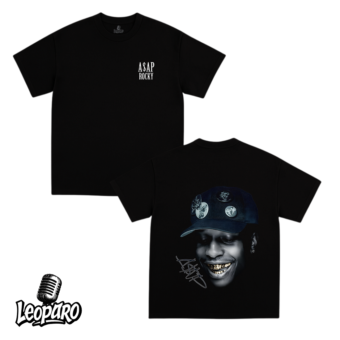 Asap Rocky Big Face Graphic Tee