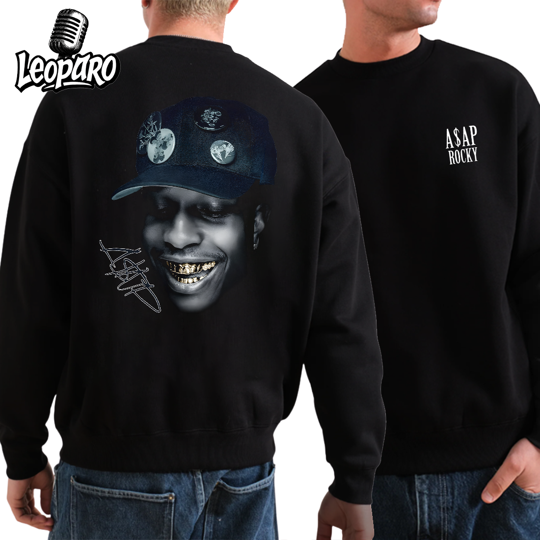 Asap Rocky Big Face Sweatshirt