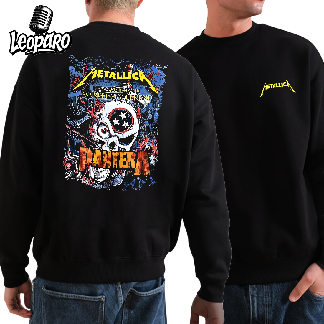Metallica Europe Tour 2025 Dead Poet Society Sweatshirt