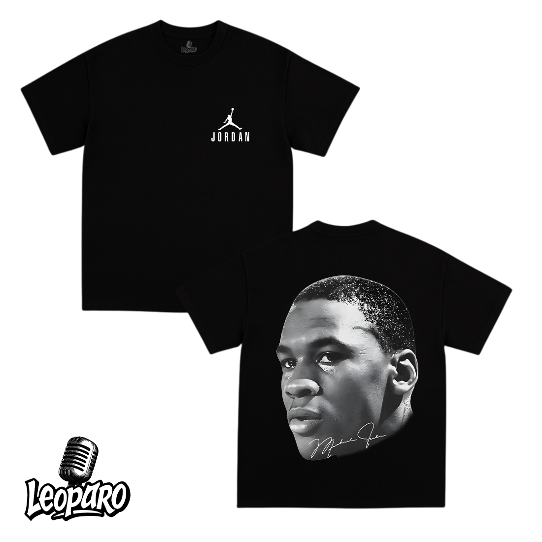 Michael Jordan Big Face Graphic Tee