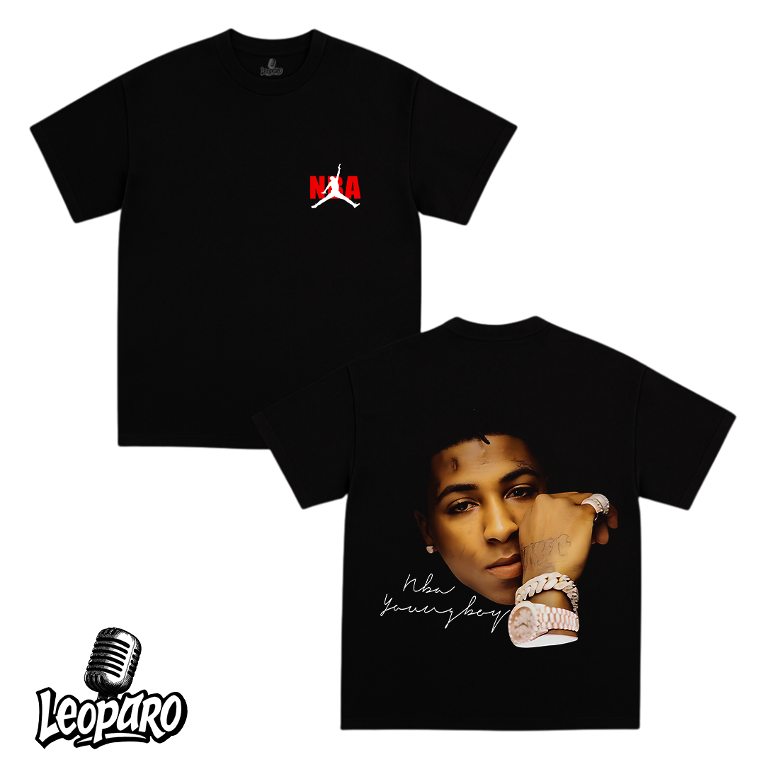 Nba Youngboy Big Face Graphic Tee