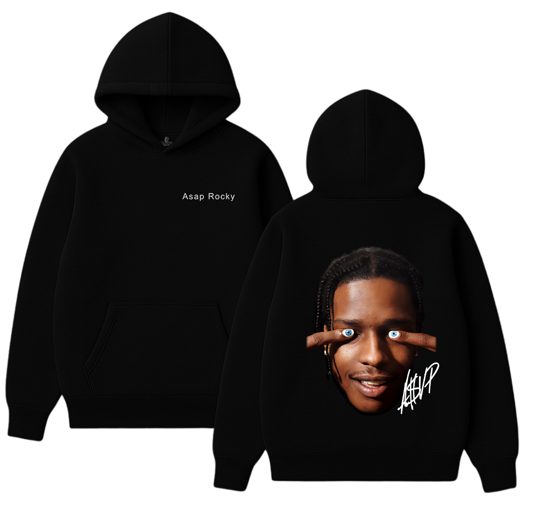 Asap Rocky Big Face Hoodie