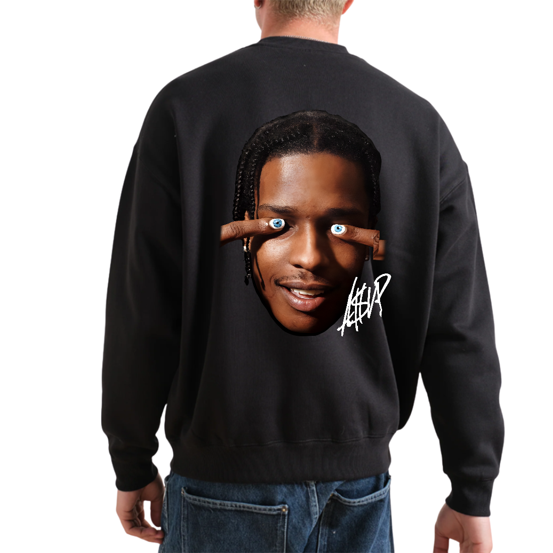 Asap Rocky Big Face Sweatshirt