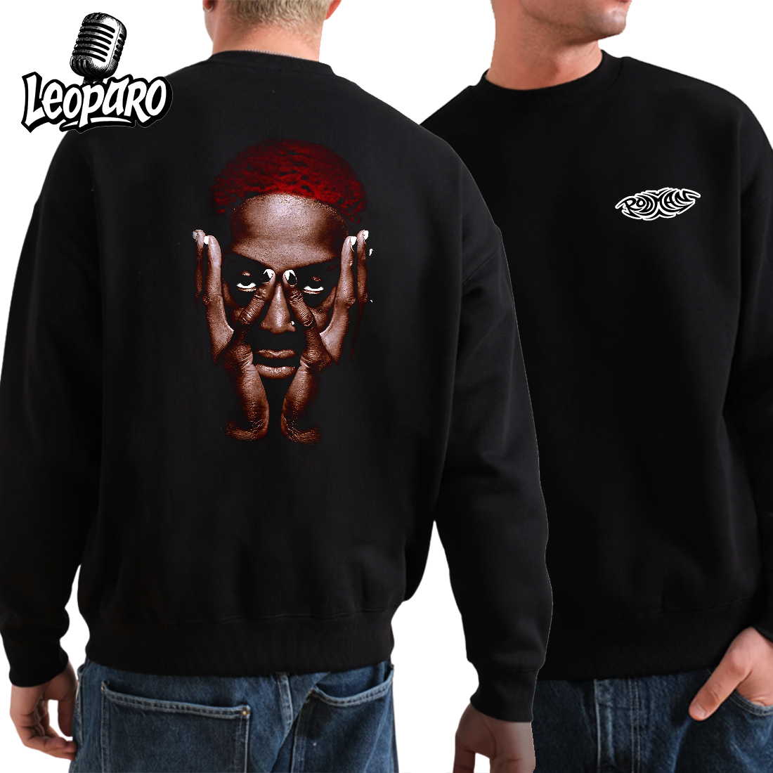 Dennis Rodman Big Face Sweatshirt
